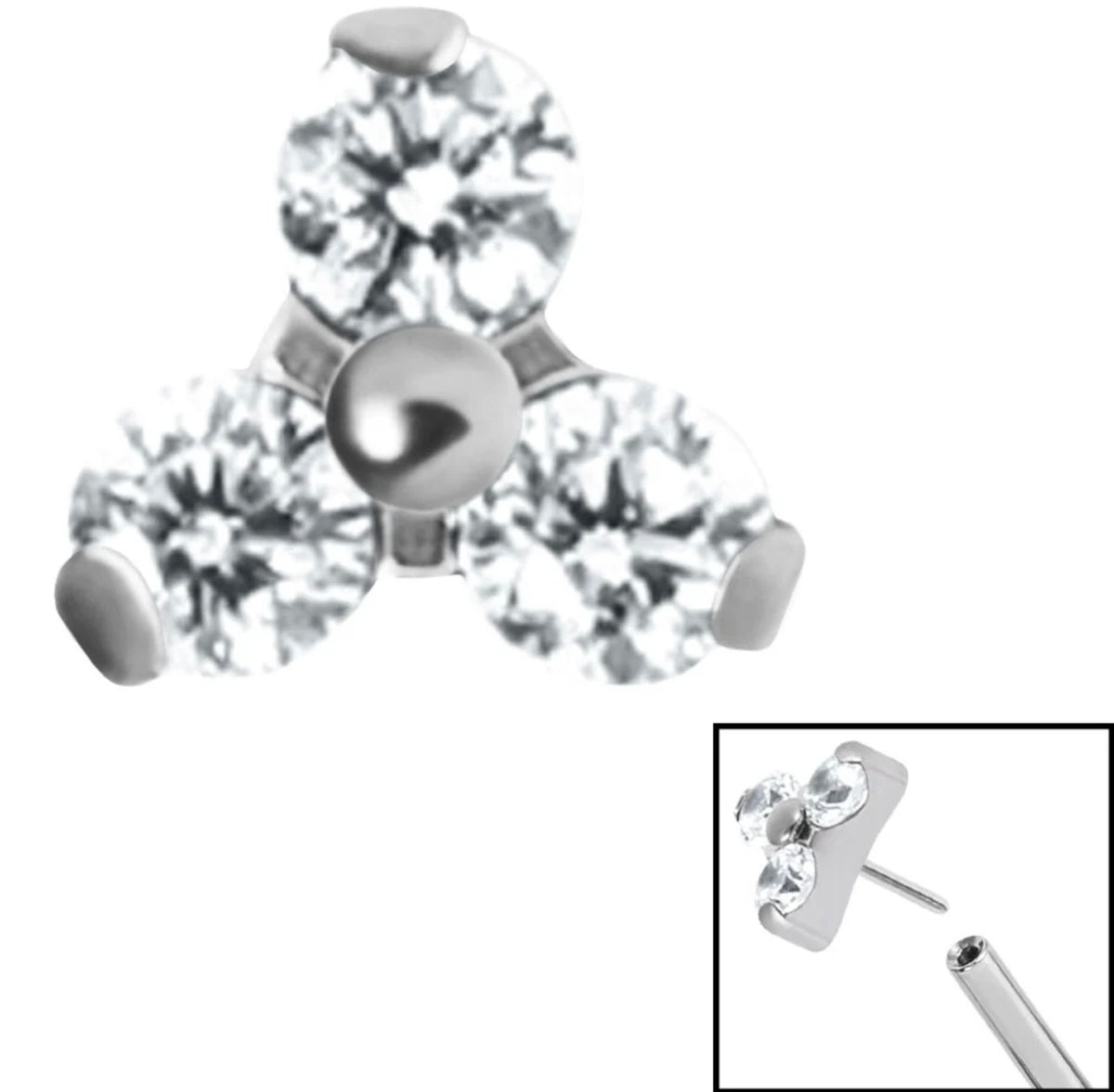 Lilia 3 Stone set