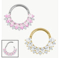 Lucia Titanium clicker Ring