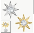 Serena 8 point Star Titanium Top