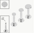 Titanium Essentials Threadless Disks Labret