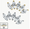 Sophia 5 Jewelled marquise